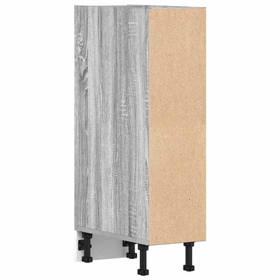 Alakaappi Harmaa Sonoma 20x44,5x81,5 cm Engineered Wood