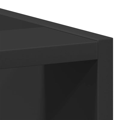 Alakaappi Musta 30x44,5x81,5 cm Engineered Wood