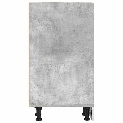 Alakaappi Betoni Harmaa 30x44,5x81,5 cm Teknillinen puu