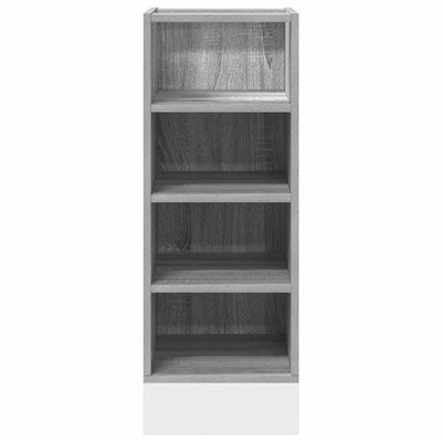 Alakaappi Harmaa Sonoma 30x44,5x81,5 cm Engineered Wood