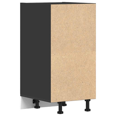Alakaappi musta 40x44,5x81,5 cm lastulevy