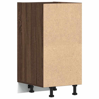 Alakaappi ruskea tammi 40x44,5x81,5 cm tekninen puu