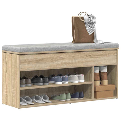 Alakaappi Betonin Harmaa 40x46x81,5 cm Suunniteltu puu