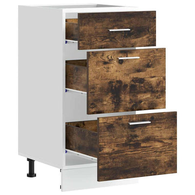 Alakaappi savustettu tammi Pompilas 40x46x81,5cm (puinen)