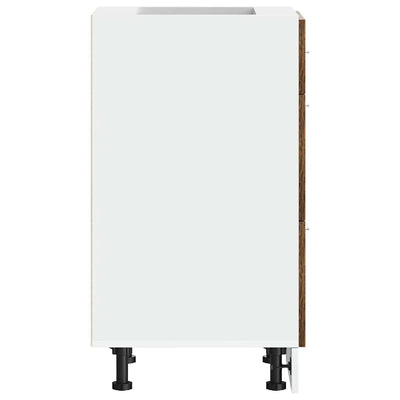 Alakaappi savustettu tammi Pompilas 40x46x81,5cm (puinen)