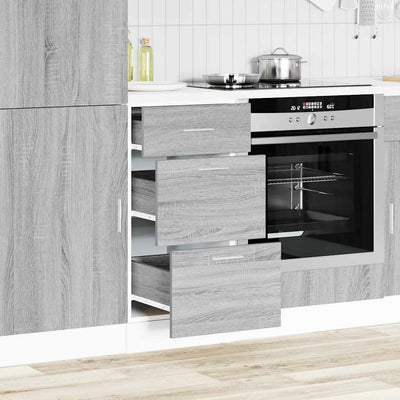 Alakaappi Harmaa Sonoma 40x46x81,5 cm Engineered Wood