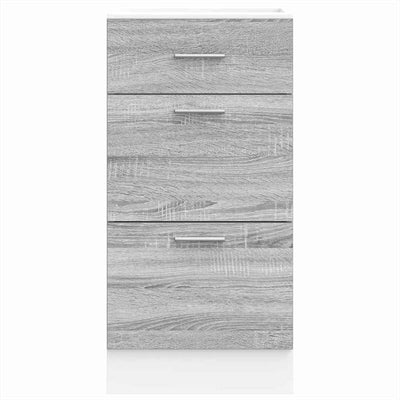Alakaappi Harmaa Sonoma 40x46x81,5 cm Engineered Wood