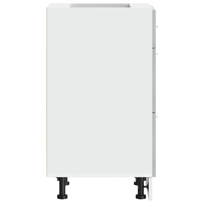 Harmaa alakaappi Pompilas 40x46x81,5cm (engineered wood)