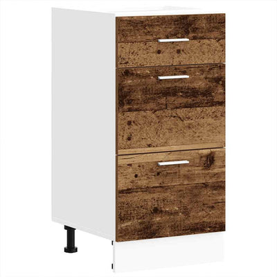 Alakaappi Old Wood 40x46x81,5 cm Engineered Wood