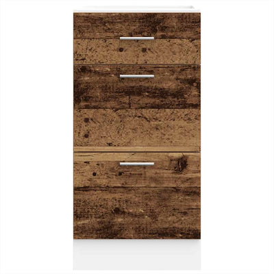 Alakaappi Old Wood 40x46x81,5 cm Engineered Wood