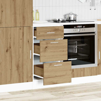 Alakaappi Artisan Oak 40x46x81,5 cm Engineered Wood
