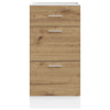 Alakaappi artisan oak Pompilas 40x46x81,5cm (engineered wood)