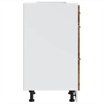 Keittiön pohjakaapp porto Cristofie (vanhaa puuta suunniteltu puu)