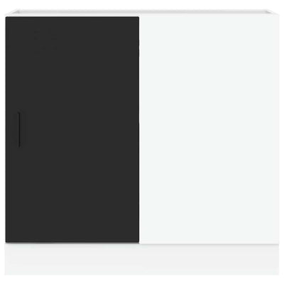 Musta altaan pohjakaappi Pompilas (suunniteltu puu)