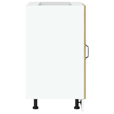 Sonoma tammi altaan pohjakaappi Pompilas (suunniteltu puu)