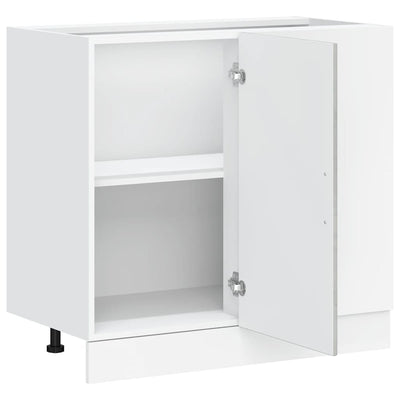 Harmaa altaan pohjakaappi Pompilas (teknillinen puu)