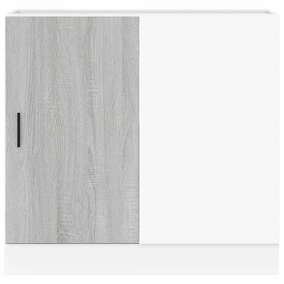 Harmaa altaan pohjakaappi Pompilas (sonoma suunniteltu puu)