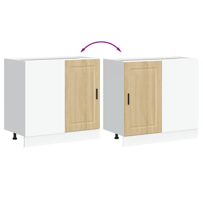 Sonoma tammi keittiön pohjakaappi porto Cristofie (suunniteltu puu)