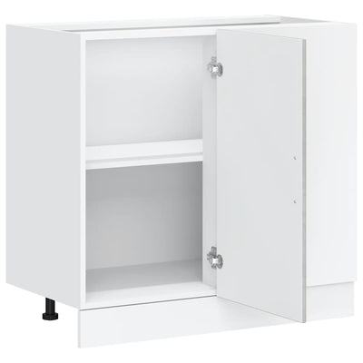 Harmaa keittiön pohjakaappi porto betoni Cristofie (suunniteltu puu)