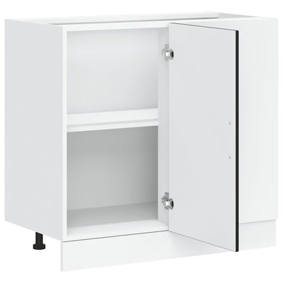 Musta altaan pohjakaappi lucca Armie (puinen)