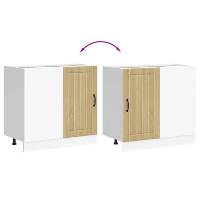 Sonoma tammi altaan pohjakaappi lucca Armie (puinen)