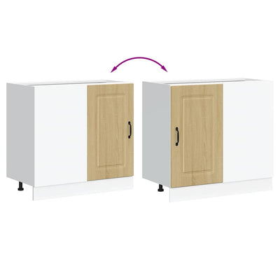 Sonoma tammi keittiön pohjakaappi kalmar Tacue (suunniteltu puu)