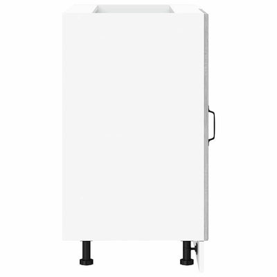 Harmaa keittiön pohjakaappi kalmar Tacue (suunniteltu puu)