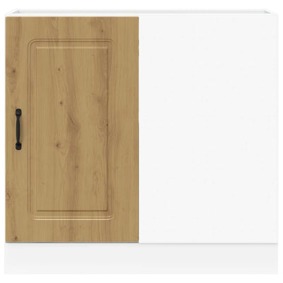 Käsityöläinen tammi keittiön pohjakaappi kalmar suunniteltu puu Tacue