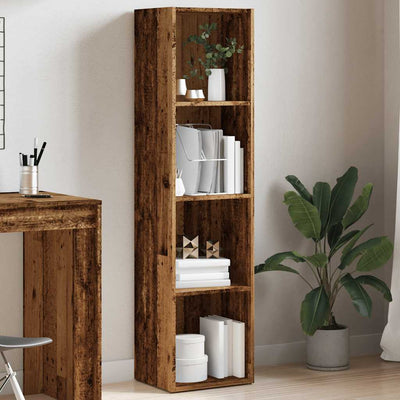 Kirjakaappi Old Wood 36x30x143 cm Engineered Wood