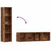 Kirjakaappi Old Wood 36x30x143 cm Engineered Wood