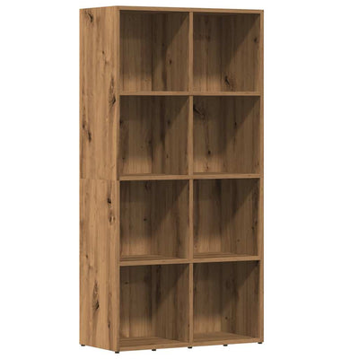 Kirjahylly artesaani tammi 66x30x130 cm tekninen puu