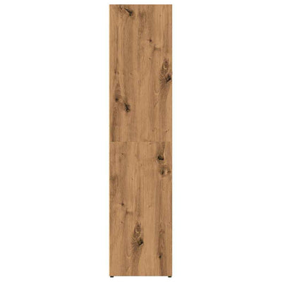 Kirjahylly artesaani tammi 66x30x130 cm tekninen puu