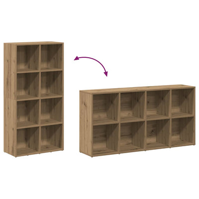 Artesaani tammi kirjahylly Anasztaszia 66x30x130cm (puinen)