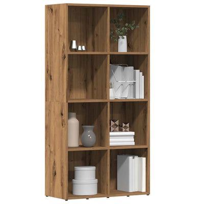 Kirjahylly artesaani tammi 66x30x130 cm tekninen puu