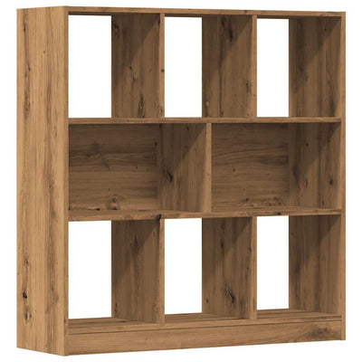 Kirjakaappi käsityöläinen tammi 97,5x29,5x100 cm tekninen puu