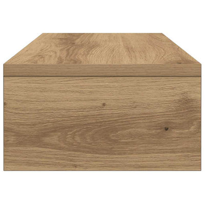 Käsityöläinen tammi näyttökoroke Reisad 42x24x13cm (lastulevy)