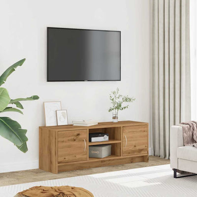 TV-taso käsityöläinen tammi 102x30x37,5 cm tekninen puu