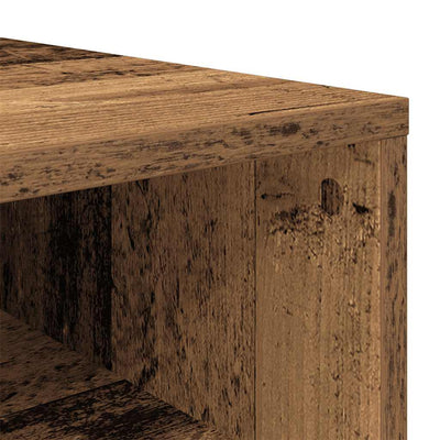 Kenkäteline vanhaa puuta 54x34x100,5 cm tekninen puu