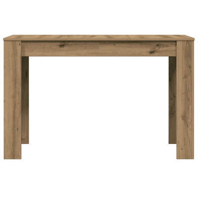 Ruokapöytä käsityöläinen tammi 120x60x76 cm tekninen puu