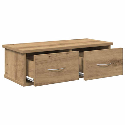 TV-seinäkaappi artesaani tammi 60x26x18,5 cm tekninen puu