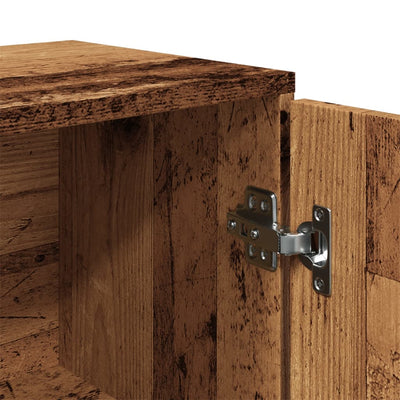 Vanha puu senkki Aracsia 88x30x64cm (puinen)