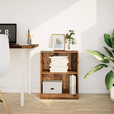 Vanha puu kirjahylly Ciuncan 60x24x76cm (puinen)