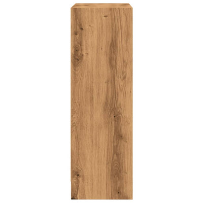Kirjahylly artesaani tammi 60x24x76 cm tekninen puu
