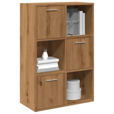 Kirjahylly artesaani tammi 60,5x30x90 cm tekninen puu ja rauta