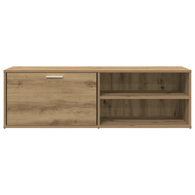 Käsityöläinen tammi tv-taso Benona 120x34x37cm (puinen)