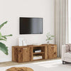 TV-taso vanhaa puuta 120x34x37 cm lastulevy