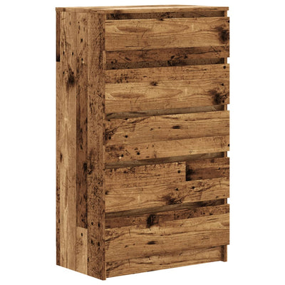 Laatikosto vanha puu 60x36x103 cm tekninen puu