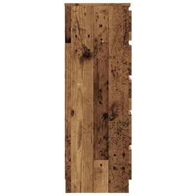 Laatikosto vanha puu 60x36x103 cm tekninen puu