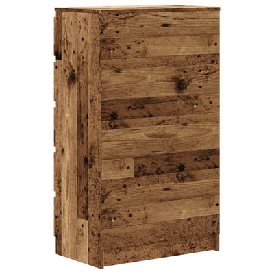 Laatikosto vanha puu 60x36x103 cm tekninen puu