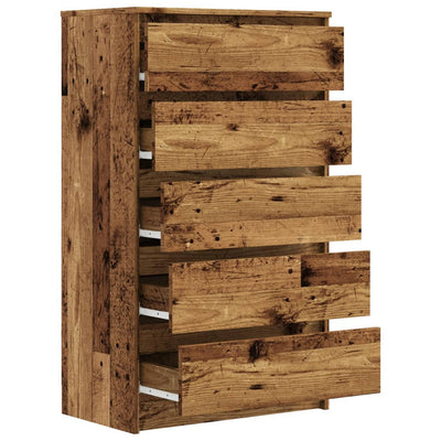 Laatikosto vanha puu 60x36x103 cm tekninen puu